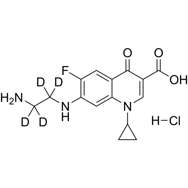 Desethylene Ciprofloxacin-d4 hydrochloride 1330261-13-6